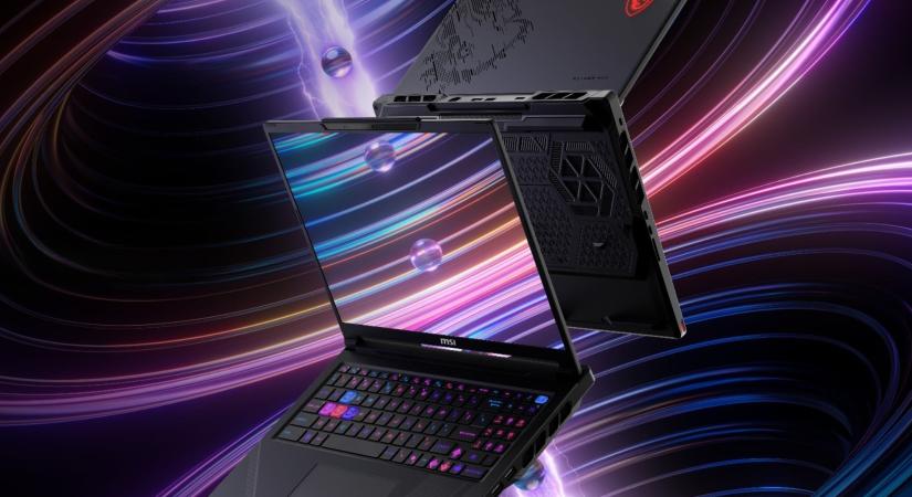 Az MSI új felsőkategóriás gamer noteszgépe 300 W-os üzemmóddal büszkélkedik és 240 Hz-es OLED kijelzőt is kaphat