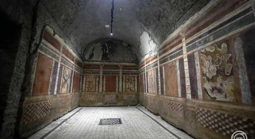 Megnyílik a Griffek háza a római Palatinus-dombon