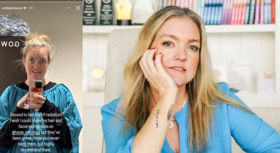 Colleen Hoover rákdiagnózisáról posztolt