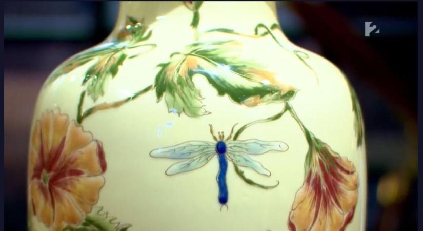 Kincsvadászok Zsolnay-álma: 125 ezerért kelt el a pécsi férfi vázacsodája