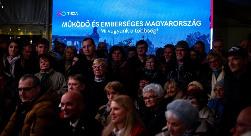 Medián: Ismét növelte előnyét a Tisza Párt, már 12 százalékkal vezet a biztos pártválasztók körében