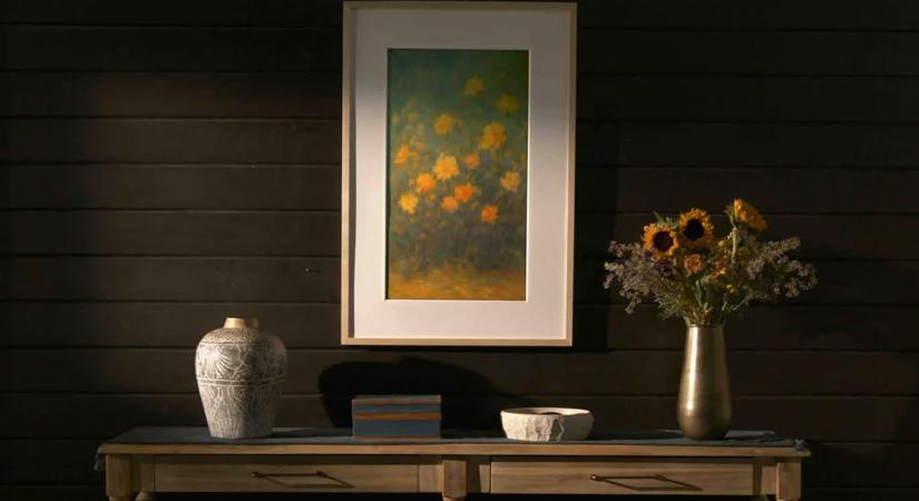 Fraimic Smart Canvas – E Ink képkeret, MI-vel létrehozott alkotások számára