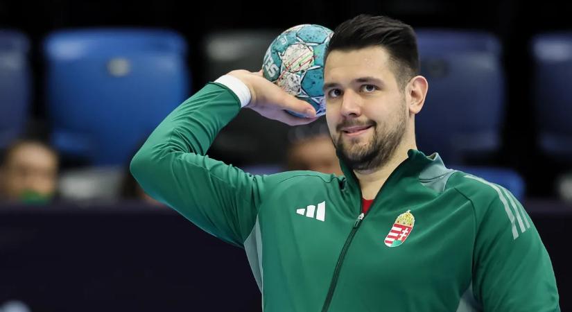 Férfi kézi Eb: Bánhidi Bence nem tartott a magyar válogatottal