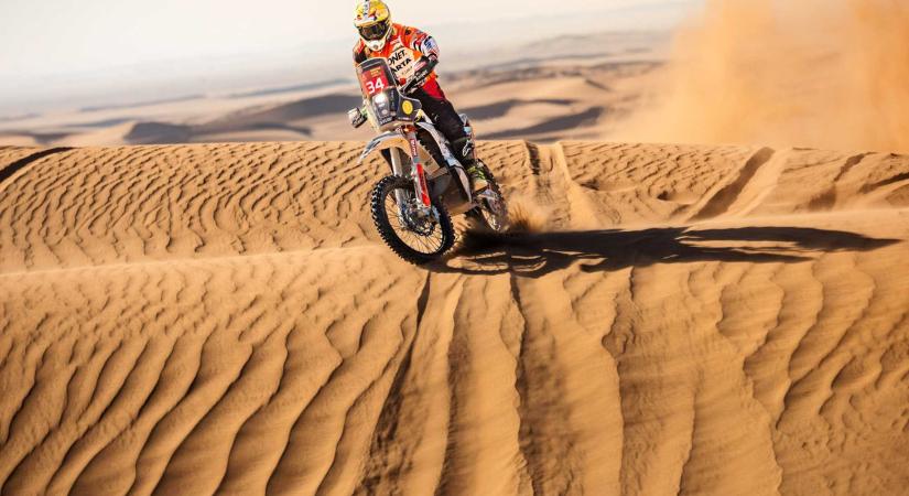 Dakar-rali: Gyenes a 37. helyen zárta a tizedik szakaszt