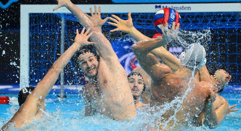 Könnyedén hozta a kötelezőt a magyar férfi pólóválogatott az Eb-n