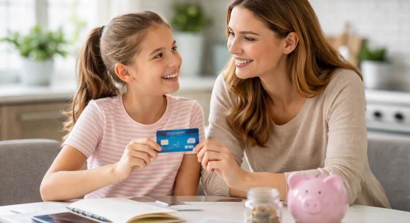 Gyermekünk első bankszámlája: Mikortól érdemes önállóságra nevelni a pénzügyekben?