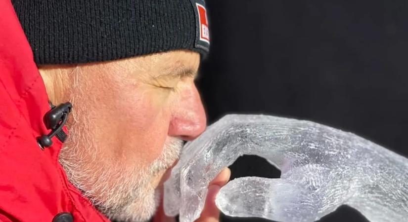 "Elolvad, de örök nyomot hagy” – jégszobrokkal hódít a magyar világbajnok