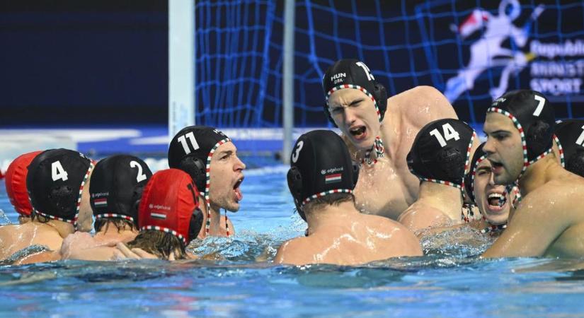 Százszázalékos mérleggel zárta a csoportkört az Eb-n magyar pólóválogatott