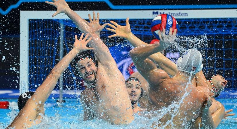Veretlenül zárta a csoportküzdelmeket vízilabda-válogatottunk az Eb-n