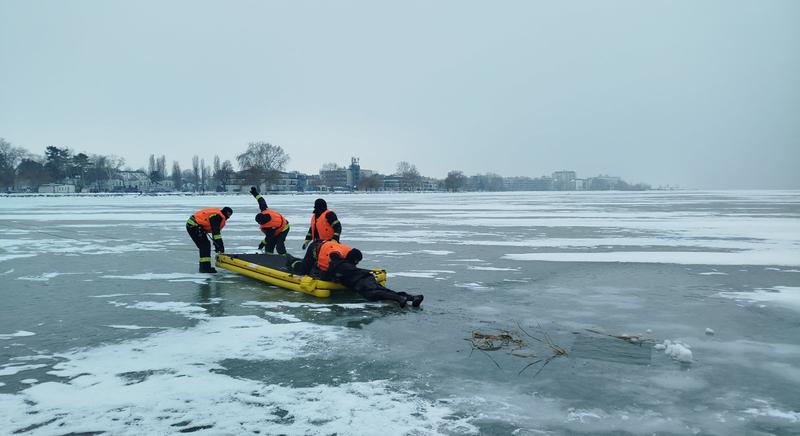 Jégre mentek a lánglovagok