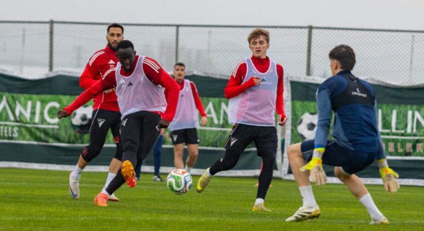 Második törökországi edzőmeccsére készül a DVSC – videóval