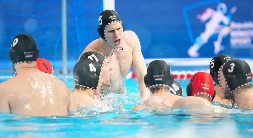 Kiderült, kikkel kezdi meg a középdöntőt a magyar vízilabda-válogatott