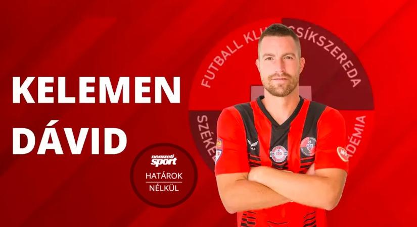 Superliga: Kelemen Dávid már nem a Csíkszereda játékosa
