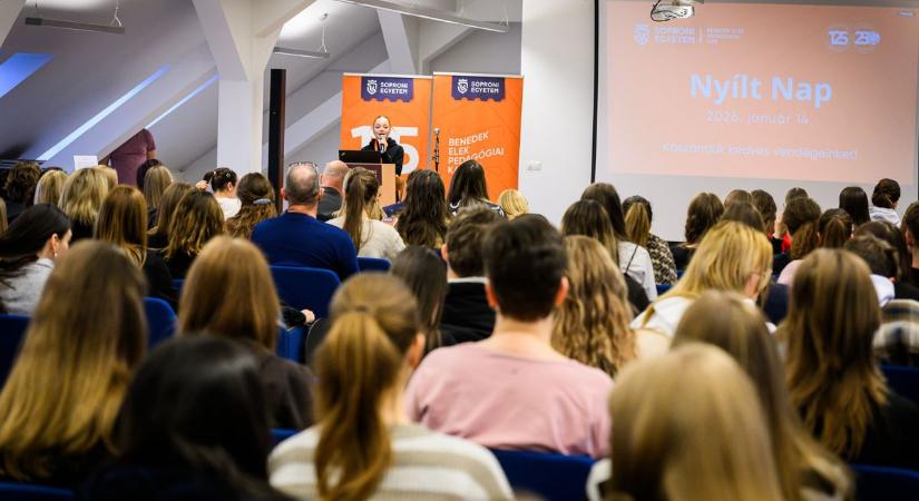 Nyílt nap az egyetemi karokon - miért vonzó Sopron?