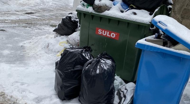 Hétvégén pótolja a MOHU Budapest a szemét elszállítását