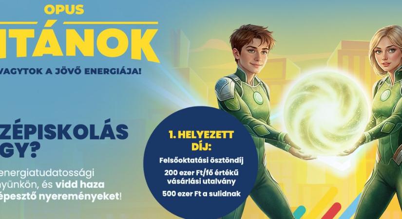 Negyedszer is OPUS TITÁNOK: felsőoktatási ösztöndíj a győzteseknek