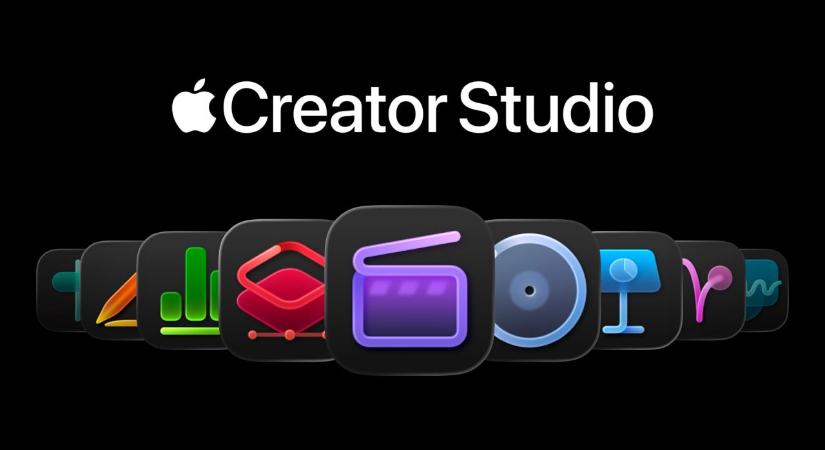Az Apple előfizetésre rakta a kreatív csomagot: jön a Creator Studio, tele MI-trükkökkel