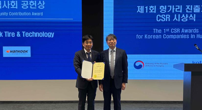Értékteremtés felsőfokon! Hankook a közösségekért 2025-ben