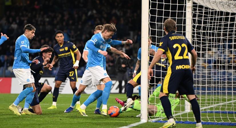 Fontos pontot hagyott el a Napoli, az Inter pedig élt a lehetőséggel