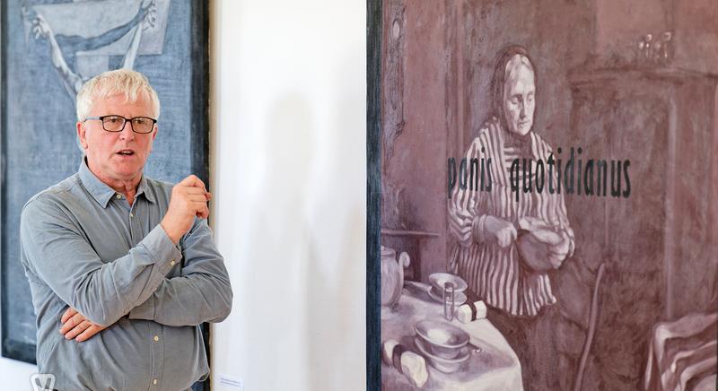 Tóth Csaba Munkácsy-díjas festőművésszel