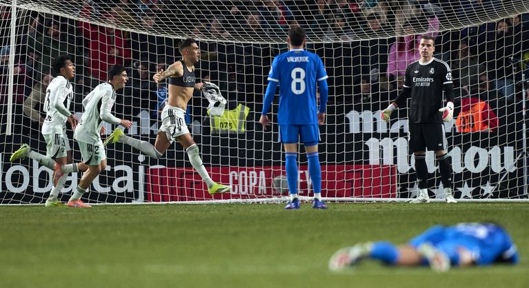 Döbbenet! Másodosztályú pofozógép ejtette ki a Real Madridot