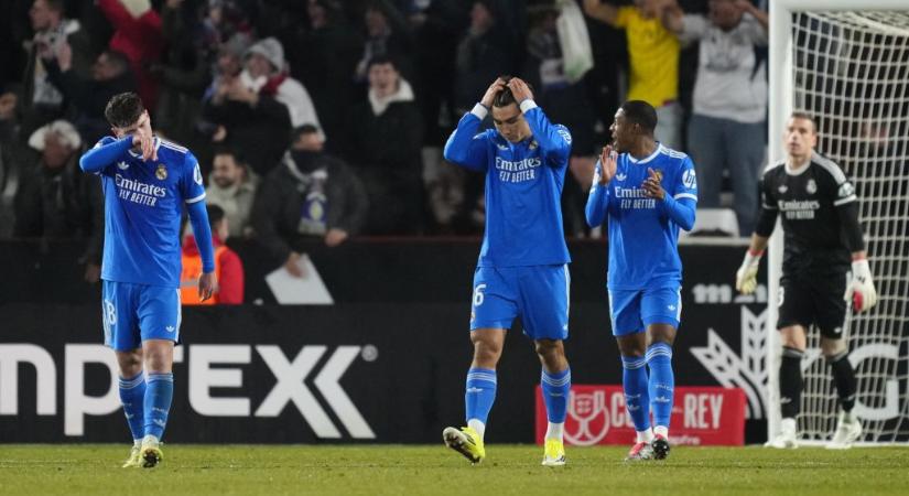 Óriási blama: a másodosztály kiesőjelöltje kiejtette a Realt a Király Kupából