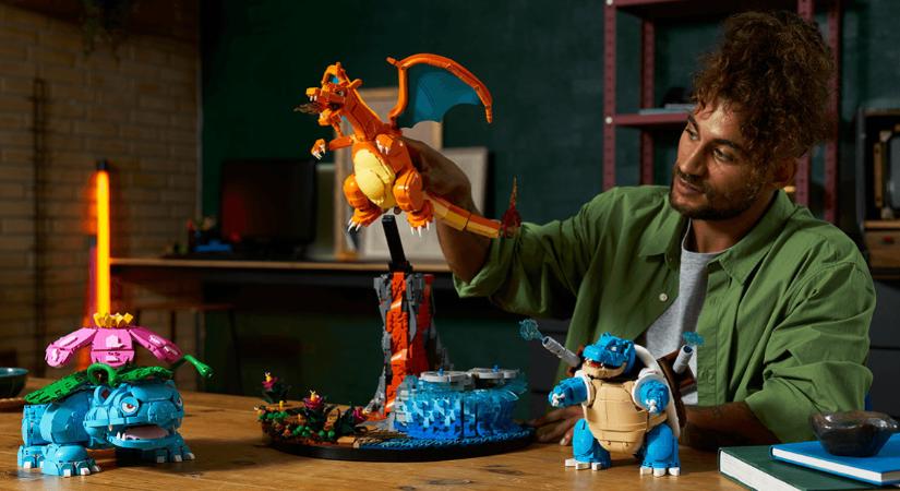 Óriási szettekkel indul a Lego és a Pokémon együttműködése