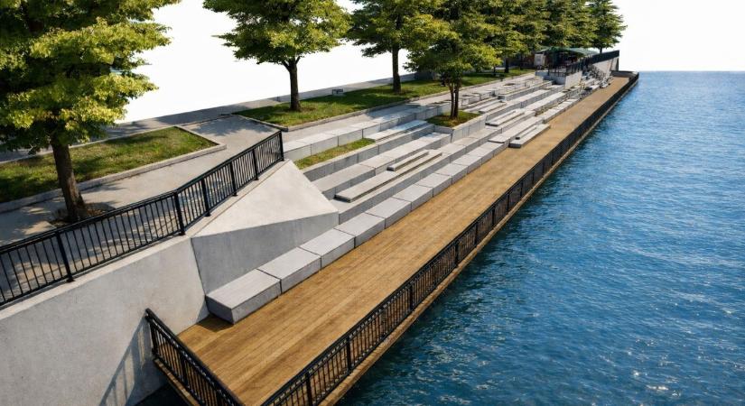 Nagy átalakítás a Balatonnál – fotók