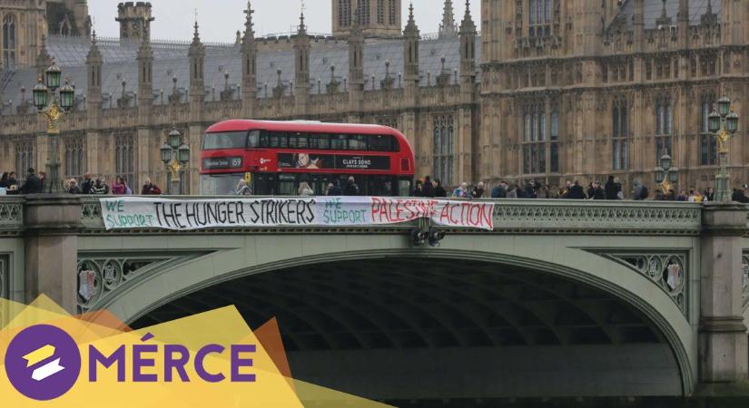 A „terroristák”, akik nem hagynák, hogy brit fegyverekkel gyilkolják a palesztinokat