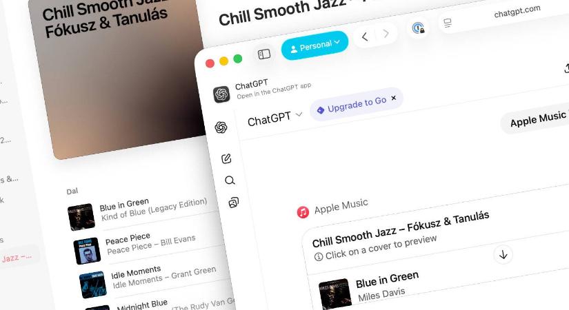 Spotify és Apple Music lejátszási listák összeállítása ChatGPT-vel