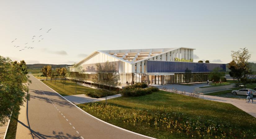 Zöld mérce szerint tervezte a Raiffeisen új burgenlandi központját a CÉH zRt.