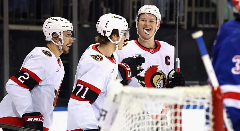 NHL: ezúttal nyolc gólt kapott a negatív spirálban levő Rangers