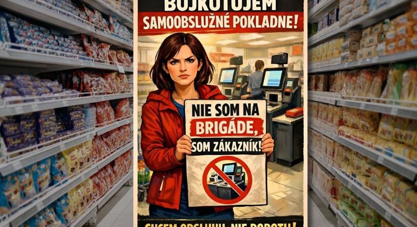 „Nem brigádozni jöttem, vásárló vagyok!” – kitört a lázadás az önkiszolgáló kasszák ellen