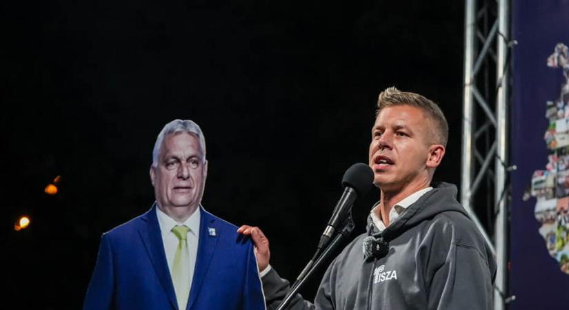 Nagyon bepöccent Magyar Péter