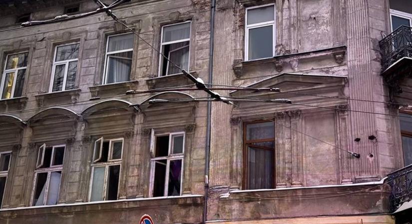 Orosz dróntámadás Lemberg központja ellen