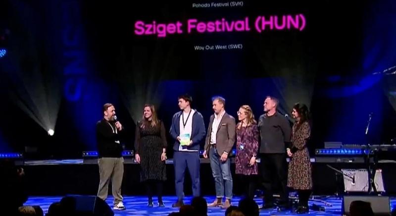 A Sziget ismét elnyerte a 'Take a Stand' díjat