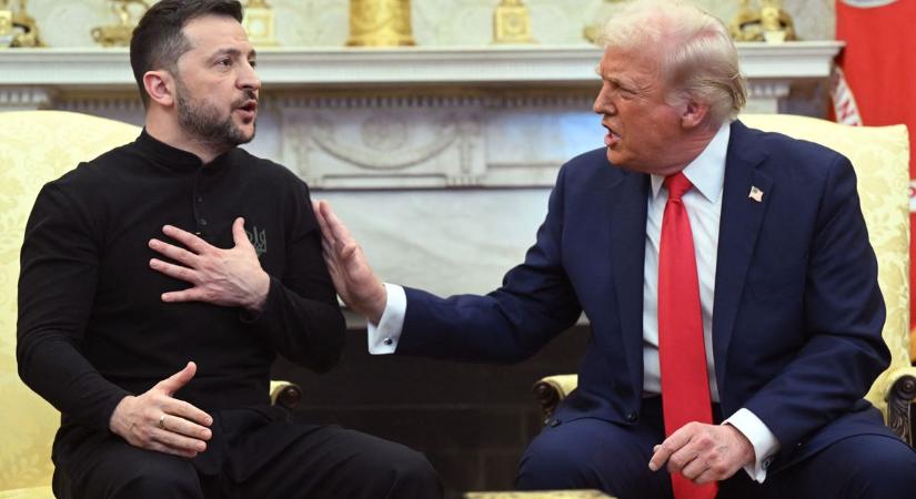 Donald Trump: Mindennek Zelenszkij az oka, miatta nincs végre béke!