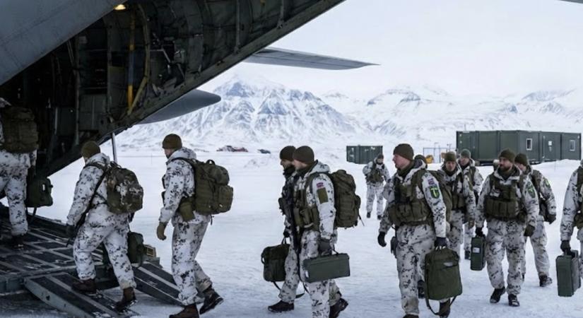 Óriási a baj: német katonák jelentek meg Grönlandon, Svédország és Norvégia is beszállt