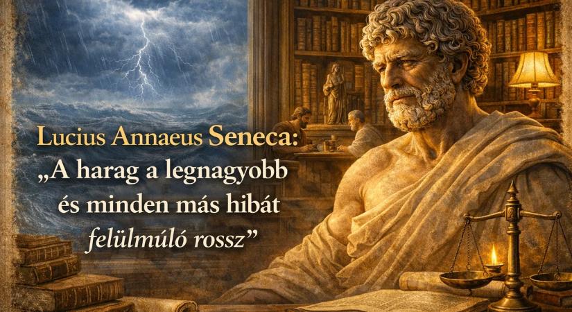 A nap idézete Senecától: „A harag a legnagyobb és minden más hibát felülmúló rossz”