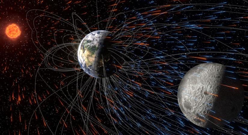 A csillagászok szerint molekulákat szívhat el a Földről a Hold