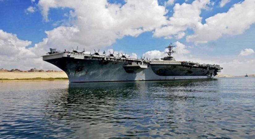 Kezdődik: Trump repülőgép-hordozót küld Irán felé