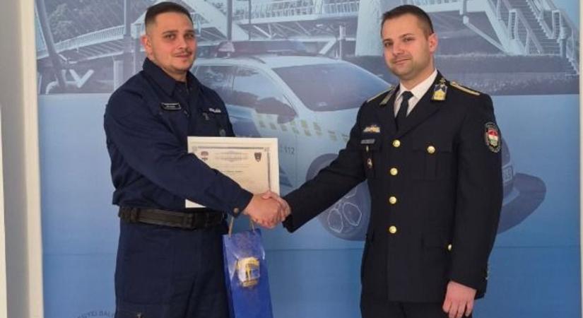 A hónap legjobbja lett a tiszaburai általános iskola rendőre