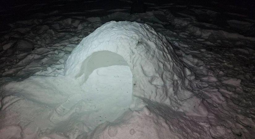 Nem találsz jó albérletet? Semmi gond: megérkezett a 210 ezres, panorámás hóiglu