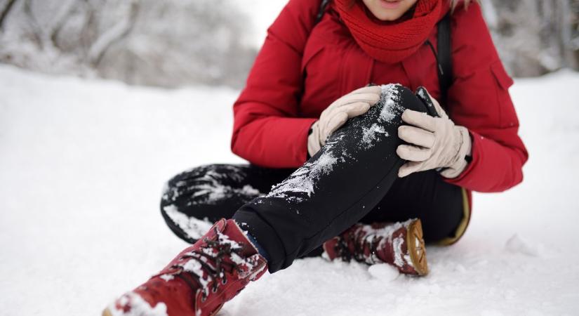 Törnek a csontok a havas időben - egyre több a beteg a traumatológián