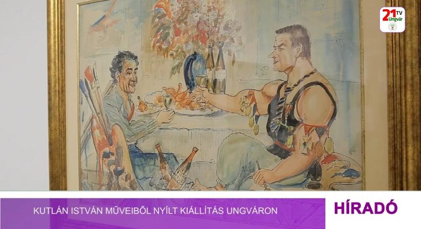 Kutlán István műveiből nyílt kiállítás Ungváron (videó)