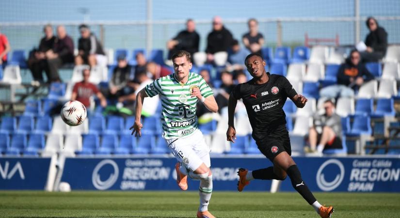 Tóth Alex nem segíthetett, a legvégén mentett nagyot a Fradi