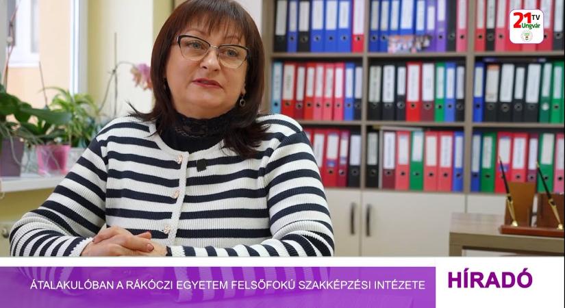 Átalakulóban a Rákóczi Egyetem Felsőfokú Szakképzési Intézete (videó)
