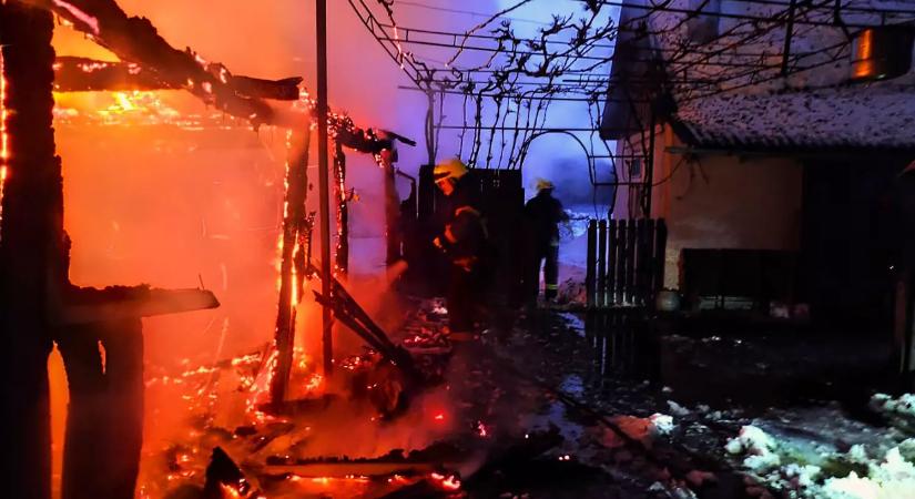 Garázstűz volt a Huszti járásban