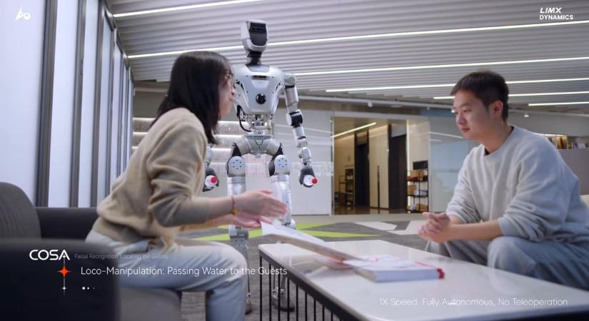 Megcsinálták a humanoid robotok operációs rendszerét, az eredmény lenyűgöző – videó