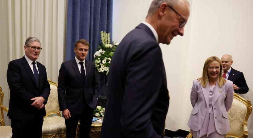 Európai fordulat: Merz, Meloni és Macron is nyitna Moszkva felé